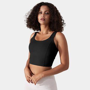 Halara Twisted Backless Cropped Tank Top